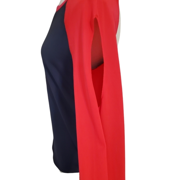 ATHLETIC LONG SLEEVE TOP WITH OPEN BACK & SLEEVES SMALL - Picture 4 of 10